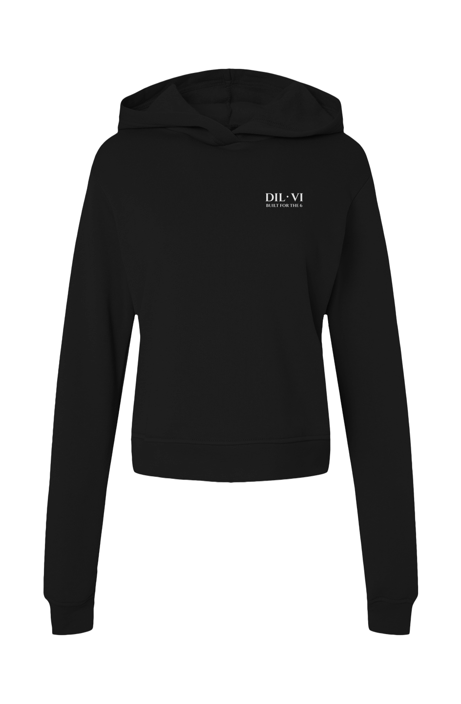 DIL VI Womens Classic Embroidered Hoodie