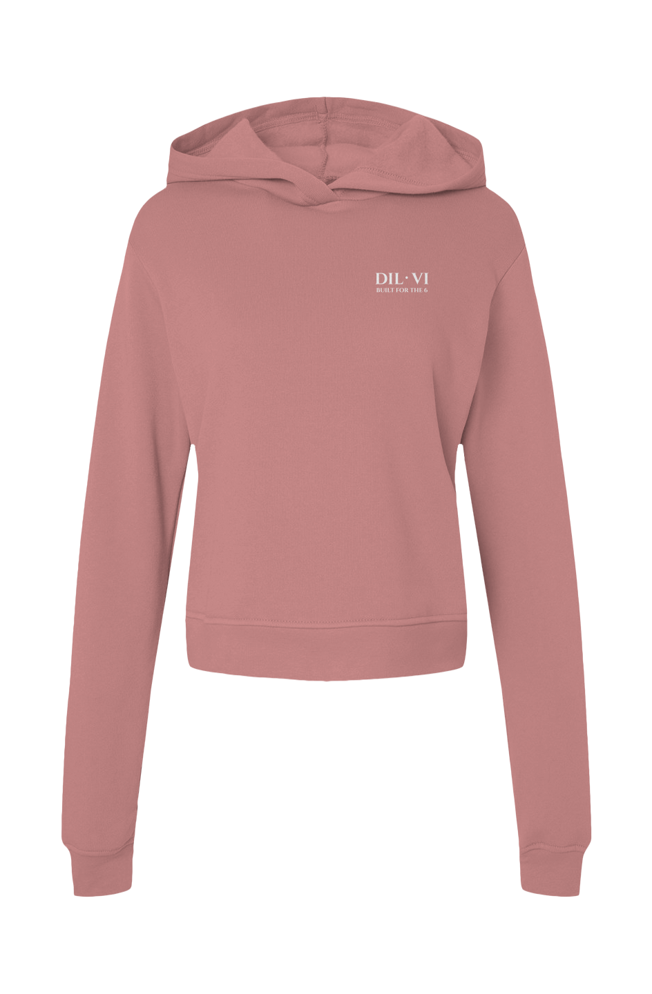 DIL VI Womens Classic Embroidered Hoodie