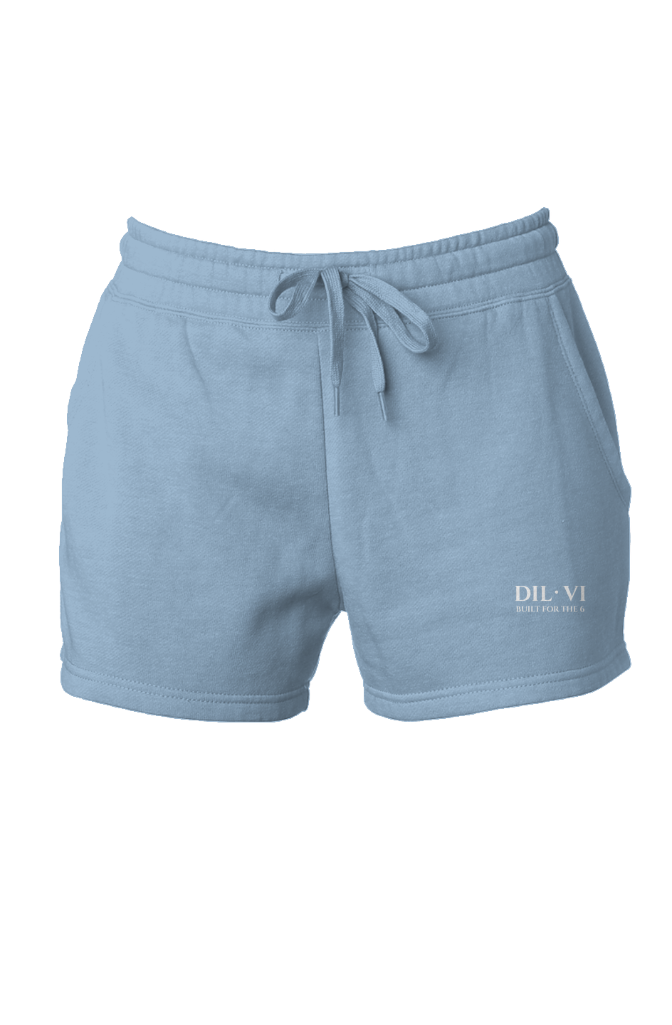 DIL VI Womens Classic Embroidered Cali Wave Short